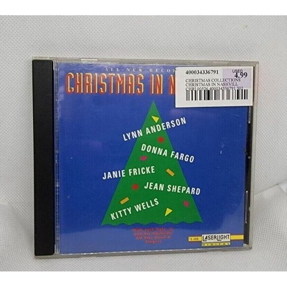 CD Christmas In Nashville Laserlight Digital Christmas Collection Music 1992 - Picture 1 of 8